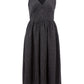 Lardini Black Long Embellished Dress Princess Style