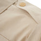 Sealup Beige Cotton Saharan Belted Jacket