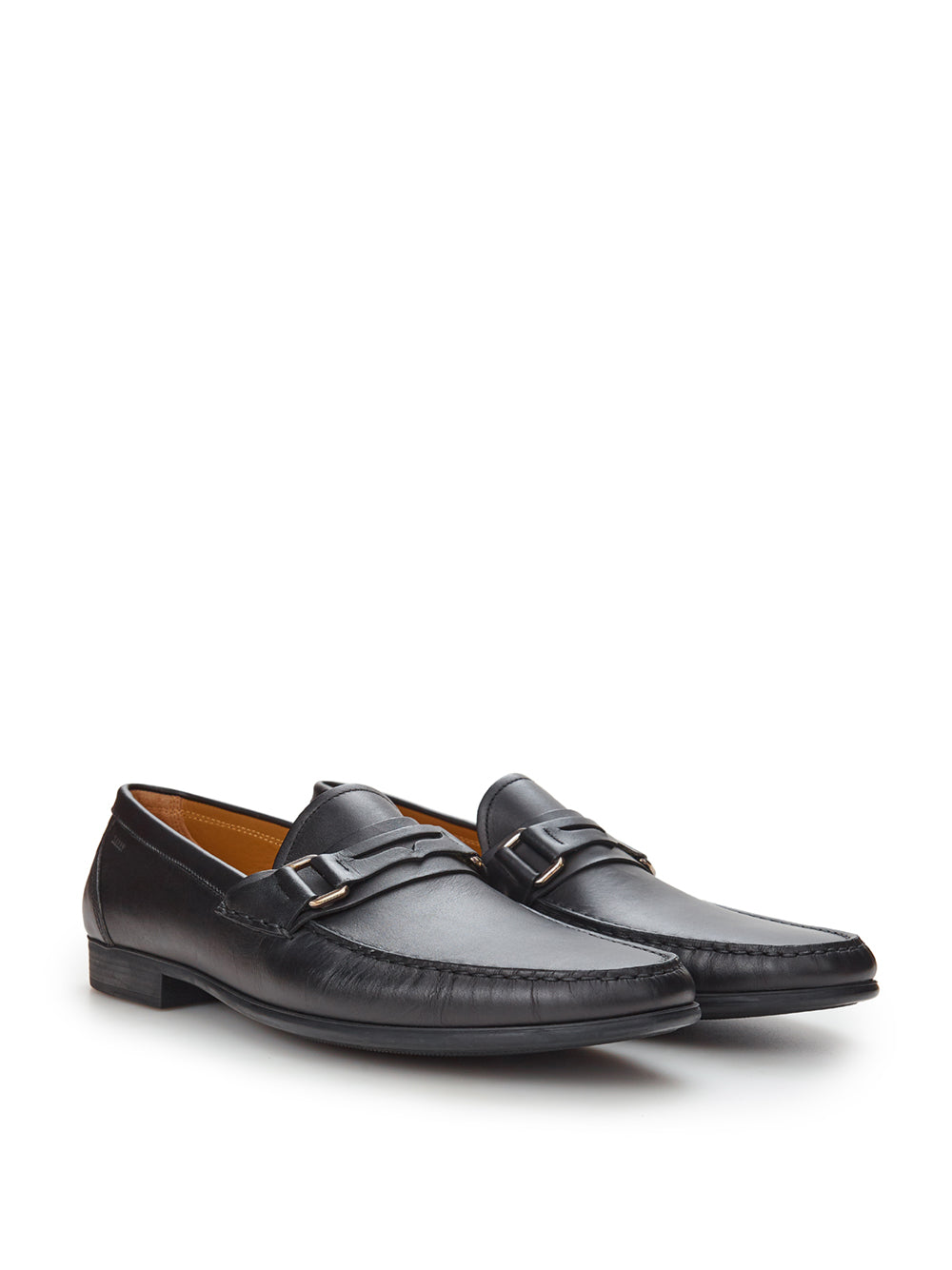 Bally Black Leather Loafer