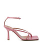 Bottega Veneta Pink Nappa Leather 'Stretch' Sandal