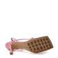 Bottega Veneta Pink Nappa Leather 'Stretch' Sandal