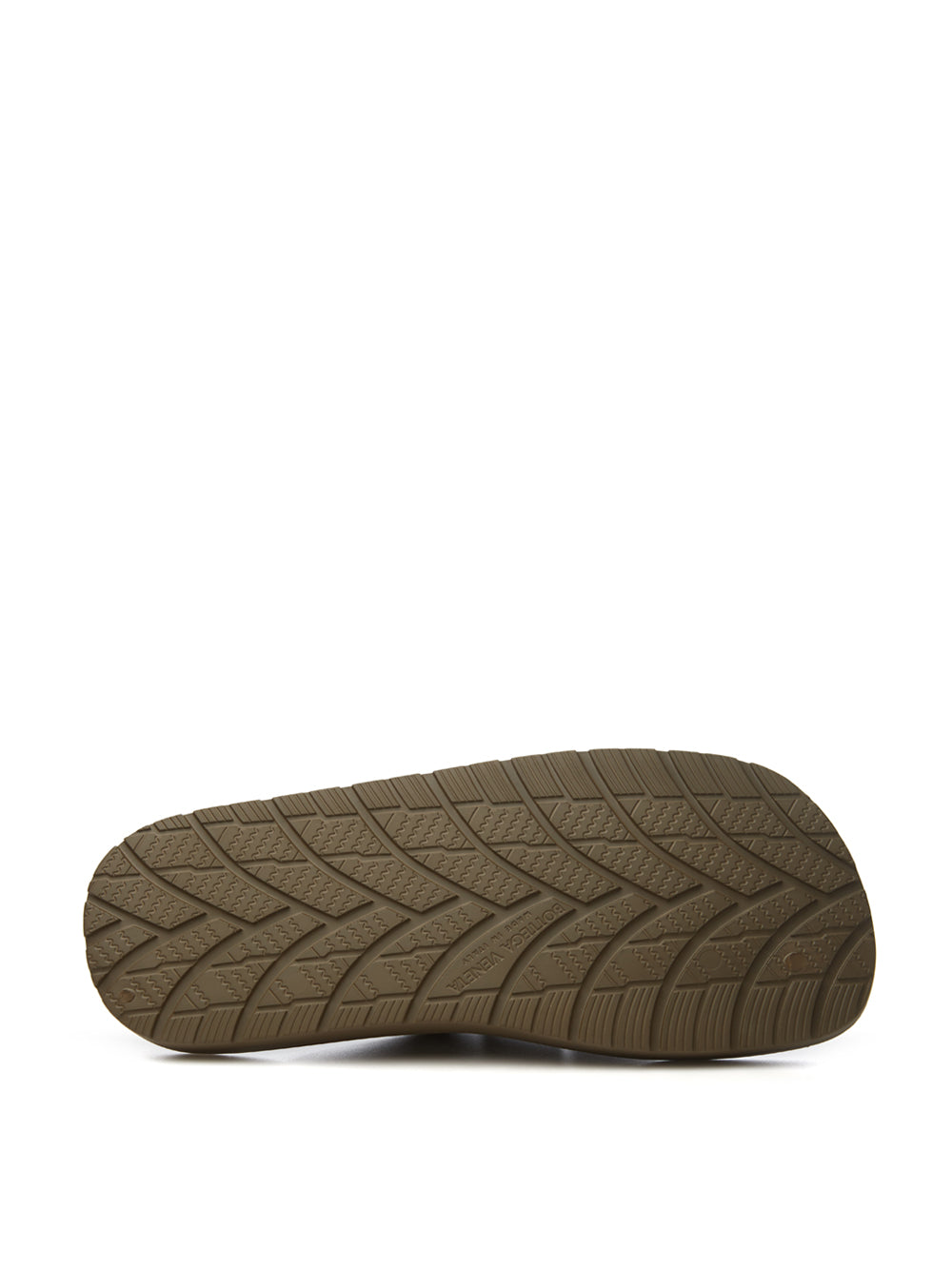 Bottega Veneta Rubber Kaki 'Flinston' Slipper