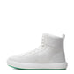 Bottega Veneta High 'Pillow' White Sneakers