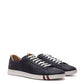 Bally Blue Leather Sneakers