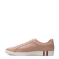 Bally Pink Leather Sneakers