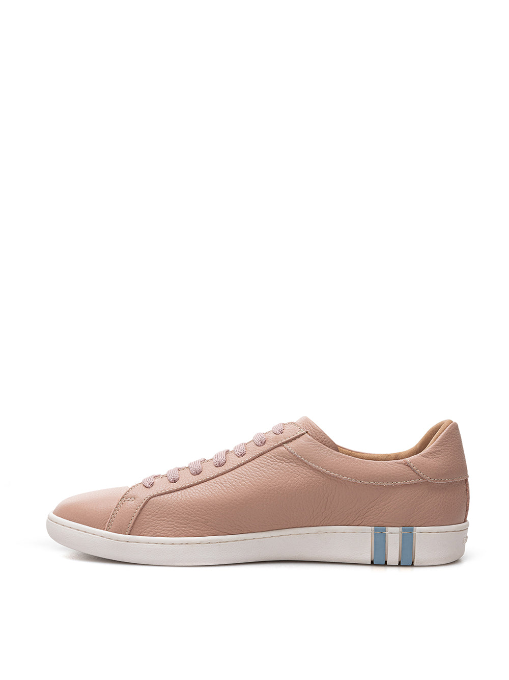 Bally Pink Leather Sneakers