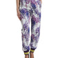 Dolce & Gabbana Multicolor Floral Print Jogger Pants