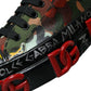 Dolce & Gabbana Multicolor Camouflage High Top Sneakers Shoes