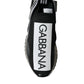 Dolce & Gabbana Black White Slip On Sneakers Sorrento Shoes