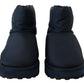 Dolce & Gabbana Elegant Ankle Height Blue Boots for Sophisticated Style