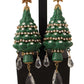 Dolce & Gabbana Enchanting Crystal Christmas Tree Clip-On Earrings