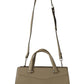 Karl Lagerfeld Sage Green Leather Tote Bag