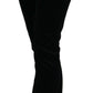 Dolce & Gabbana Chic Black Mid Waist Skinny Jeans