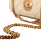 Versace White Nappa Leather Medusa Small Crossbody Bag