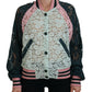 Dolce & Gabbana Elegant Floral Lace Bomber Jacket