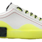 Dolce & Gabbana White Yellow Portofino Leather Sneakers Shoes