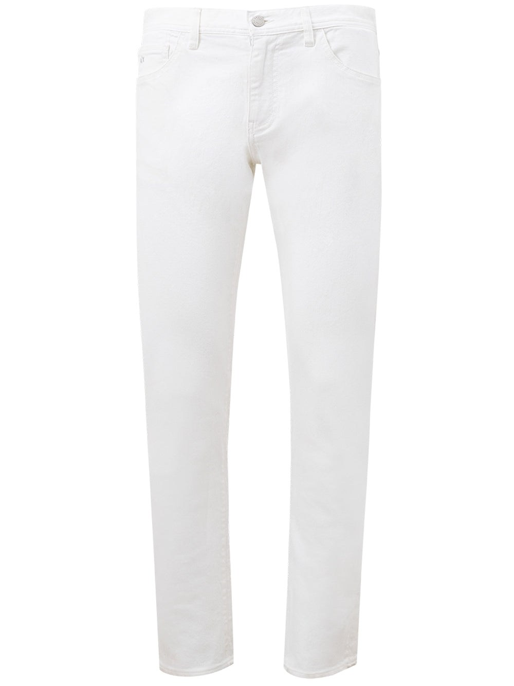 Armani Exchange White Five Pocket Jeans