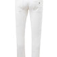 Armani Exchange White Five Pocket Jeans