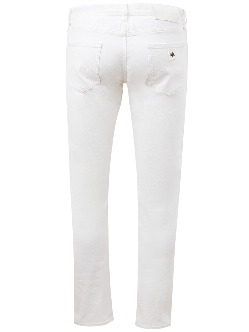 Armani Exchange White Five Pocket Jeans