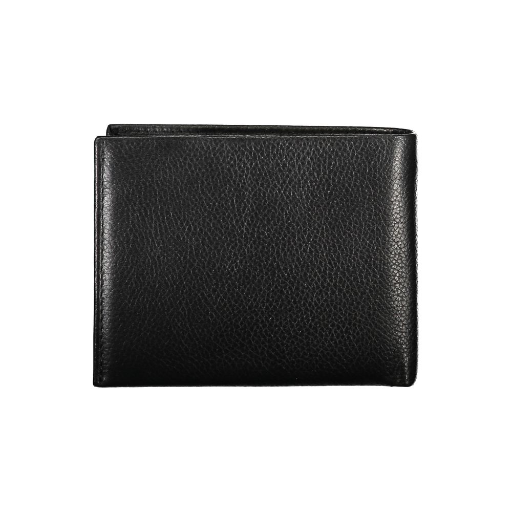 Aeronautica Militare Black Leather Wallet