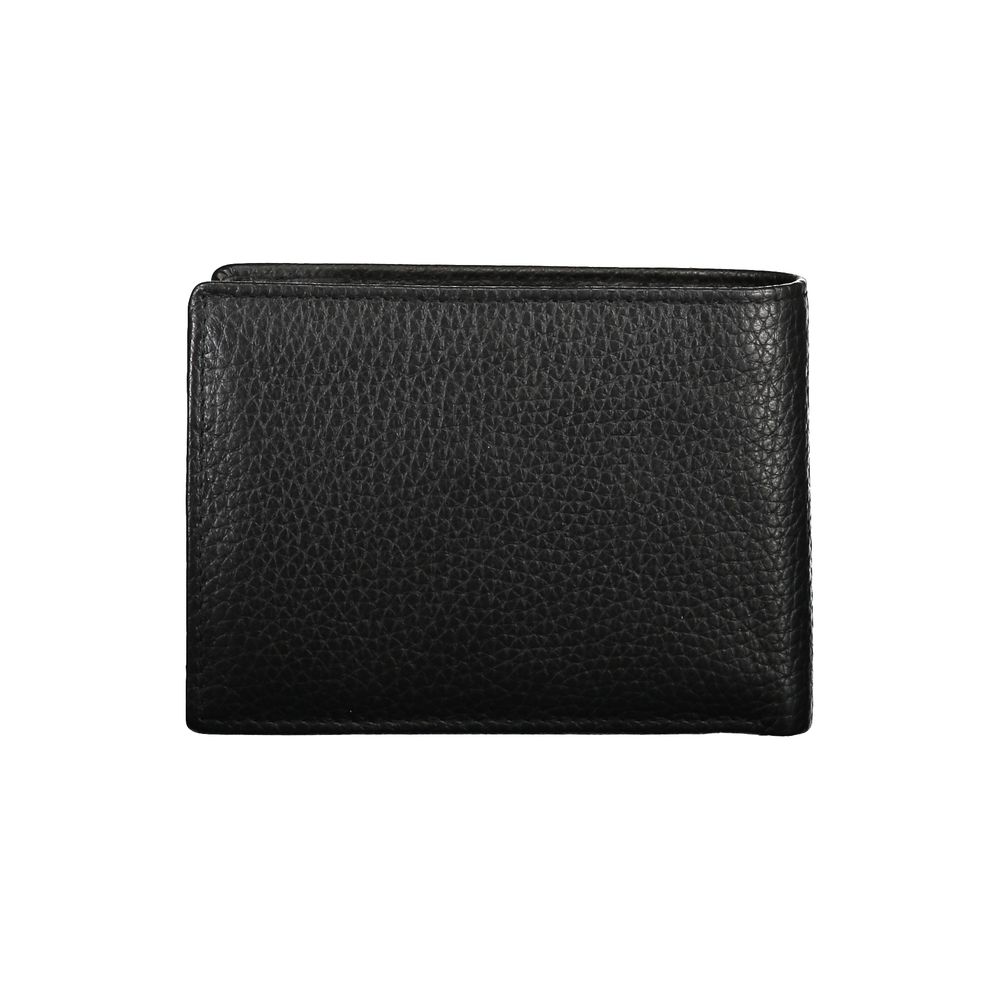 Aeronautica Militare Black Leather Wallet