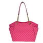 Michael Kors Jet Set Large Chain Electric Pink Shoulder Tote Bag