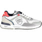 Blauer White Polyester Sneaker