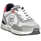 Blauer White Polyester Sneaker