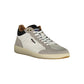 Blauer White Polyester Sneaker