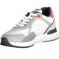 Blauer White Polyester Sneaker