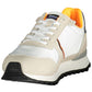 Blauer White Polyester Sneaker