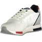 Blauer White Polyester Sneaker