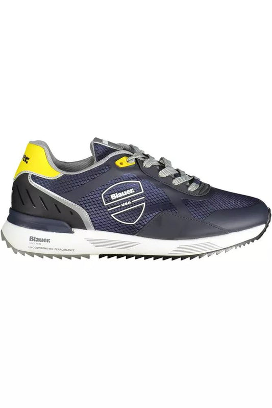 Blauer Blue Polyester Sneaker