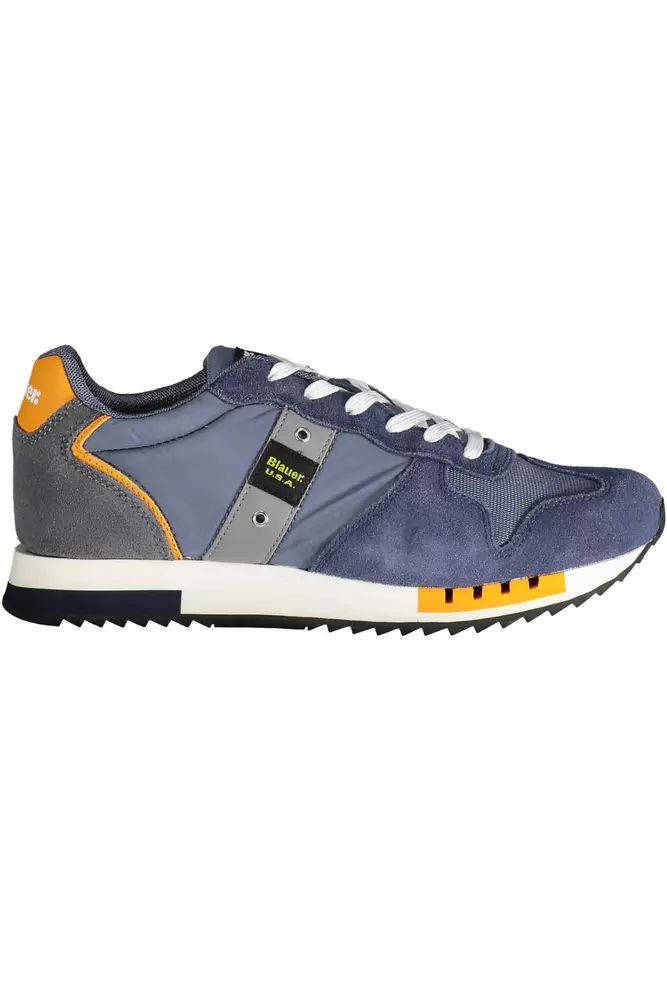 Blauer Blue Polyester Sneaker