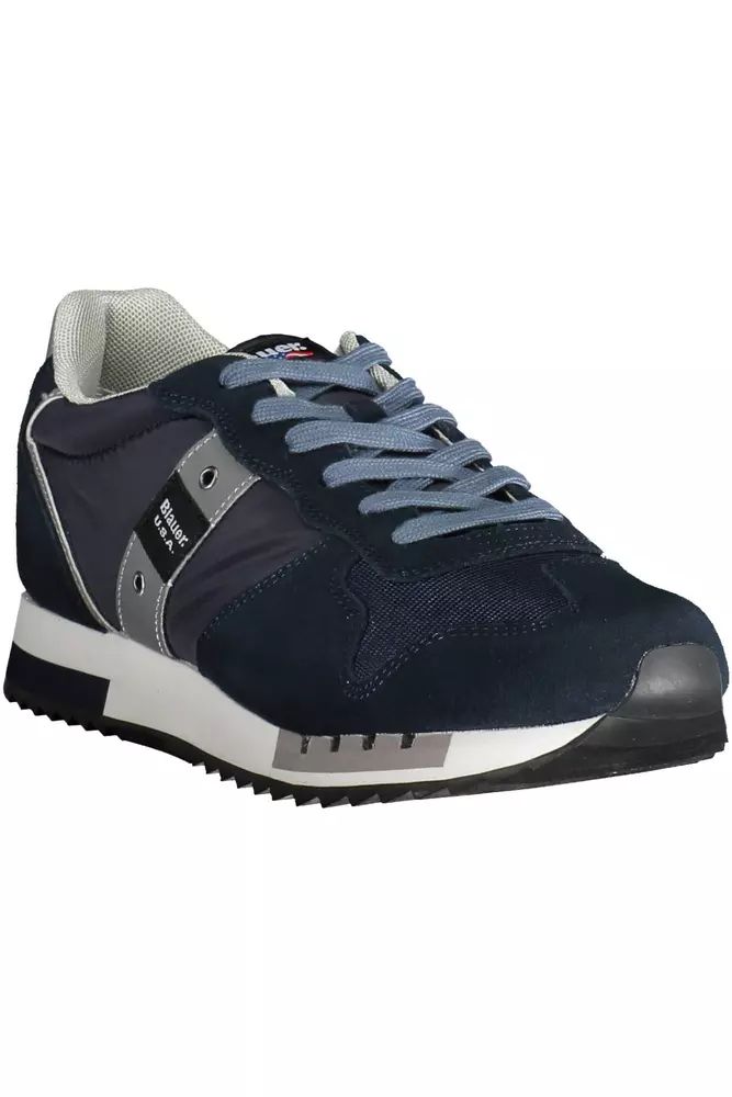 Blauer Blue Polyester Sneaker