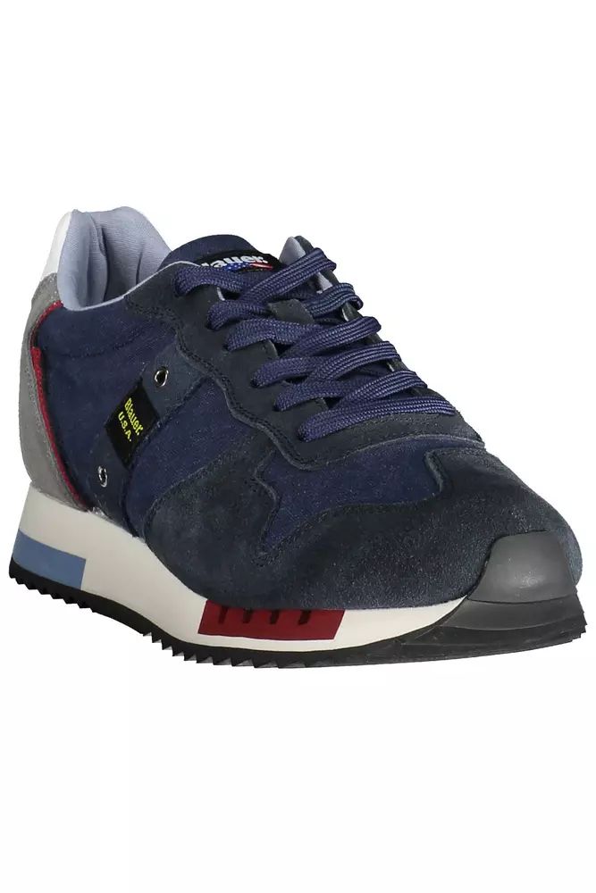 Blauer Blue Polyester Sneaker