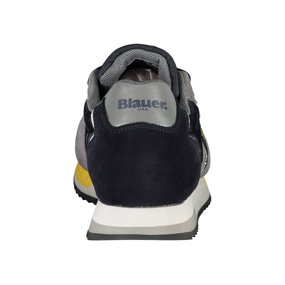 Blauer Blue Polyester Sneaker