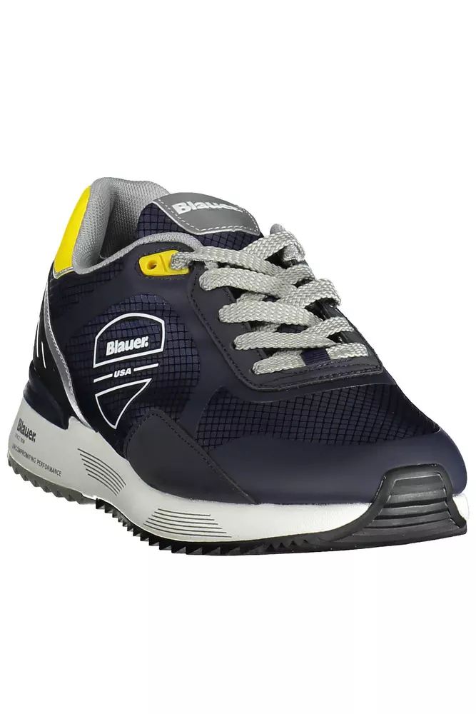 Blauer Blue Polyester Sneaker