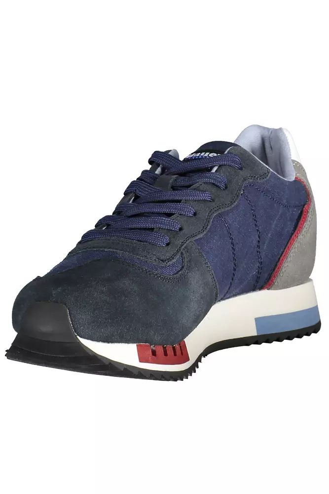 Blauer Blue Polyester Sneaker