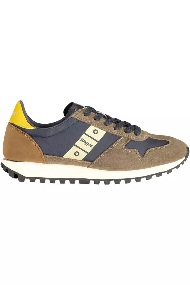 Blauer Brown Polyester Sneaker