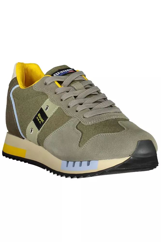 Blauer Green Polyester Sneaker