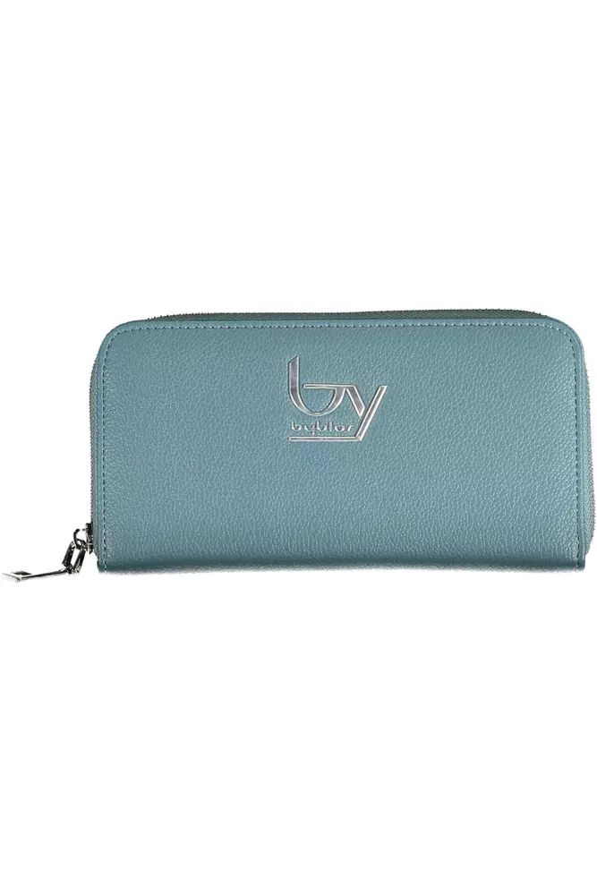 BYBLOS Blue Polyethylene Wallet