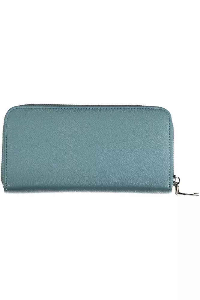 BYBLOS Blue Polyethylene Wallet