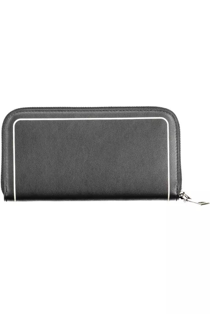 BYBLOS Black Polyethylene Wallet