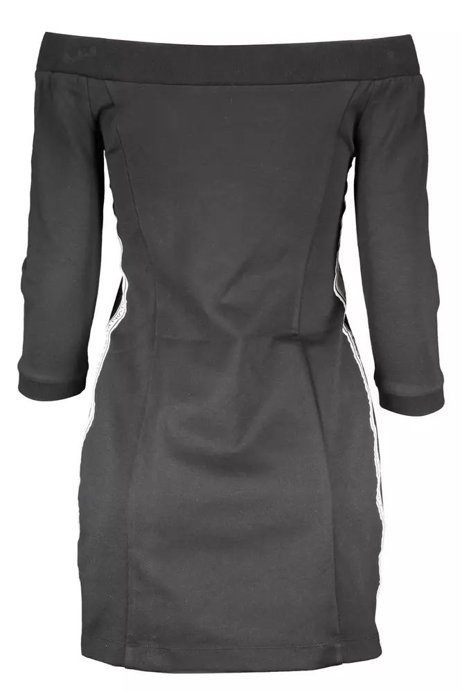 Calvin Klein Black Polyester Dress