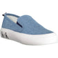 Calvin Klein Light Blue Cotton Sneaker