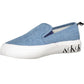 Calvin Klein Light Blue Cotton Sneaker