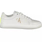 Calvin Klein White Polyester Sneaker