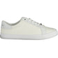 Calvin Klein White Cotton Sneaker