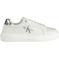 Calvin Klein White Polyester Sneaker